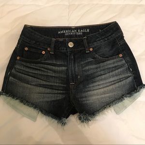 American Eagle Hi-Rise Festival Jean Shorts